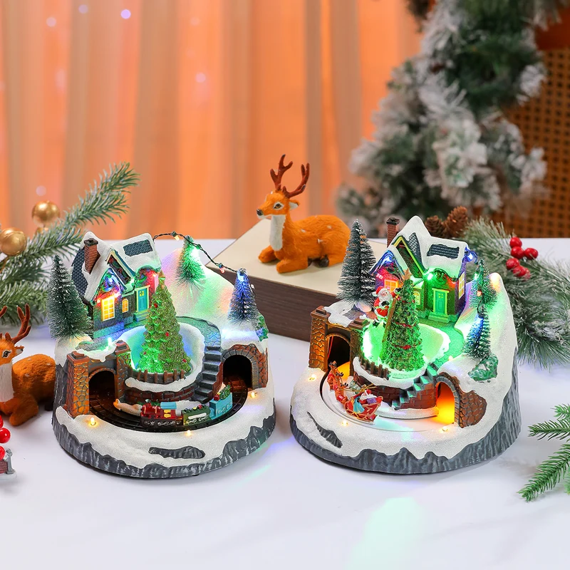 LED Light-Up Christmas Village Display Stornfield