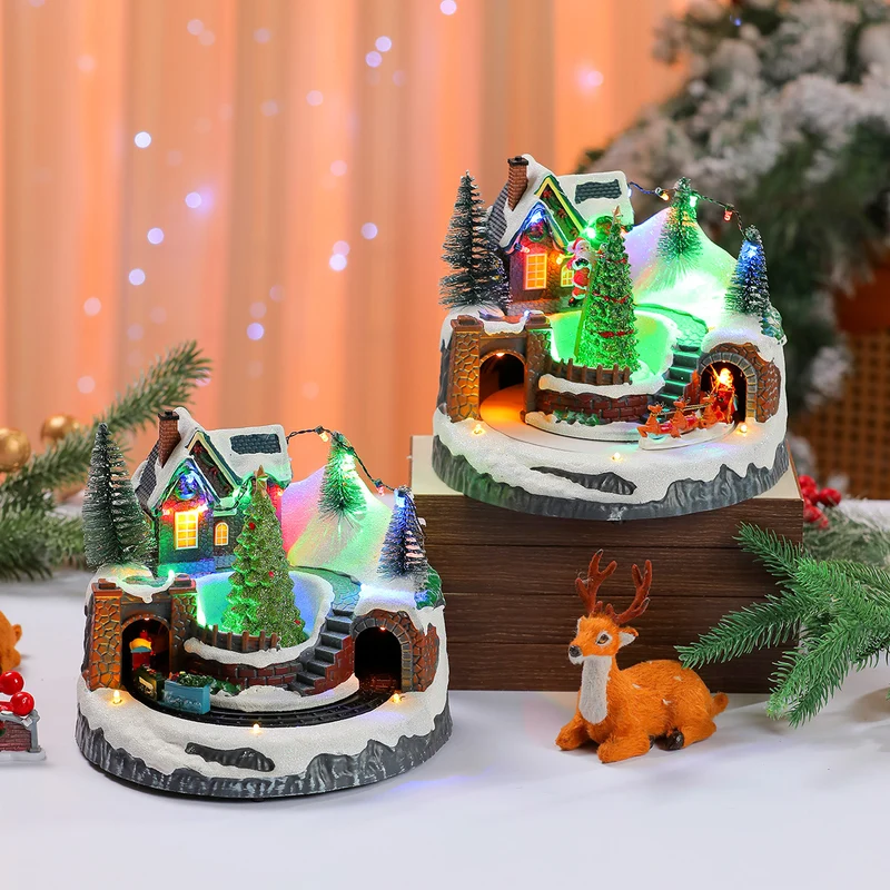 LED Light-Up Christmas Village Display Stornfield
