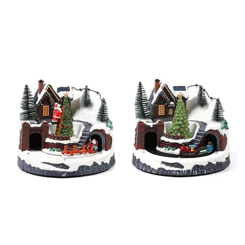 LED Light-Up Christmas Village Display Stornfield