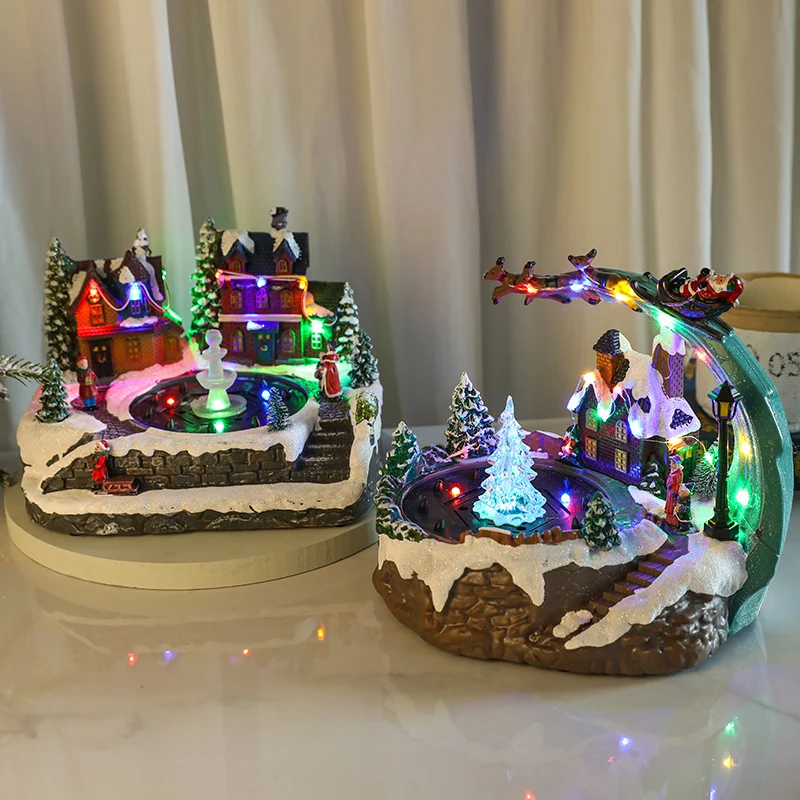 LED Illuminated Winter Scene Snow Globe Stornfield