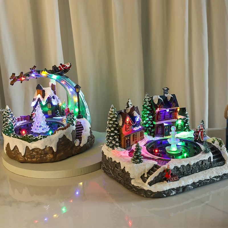 LED Illuminated Winter Scene Snow Globe Stornfield