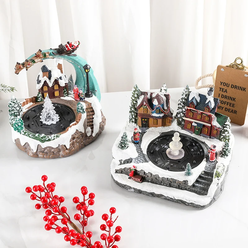 LED Illuminated Winter Scene Snow Globe Stornfield