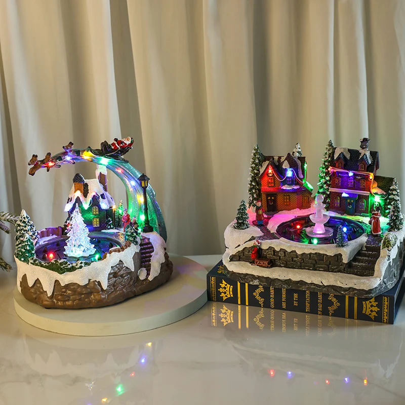 LED Illuminated Winter Scene Snow Globe Stornfield