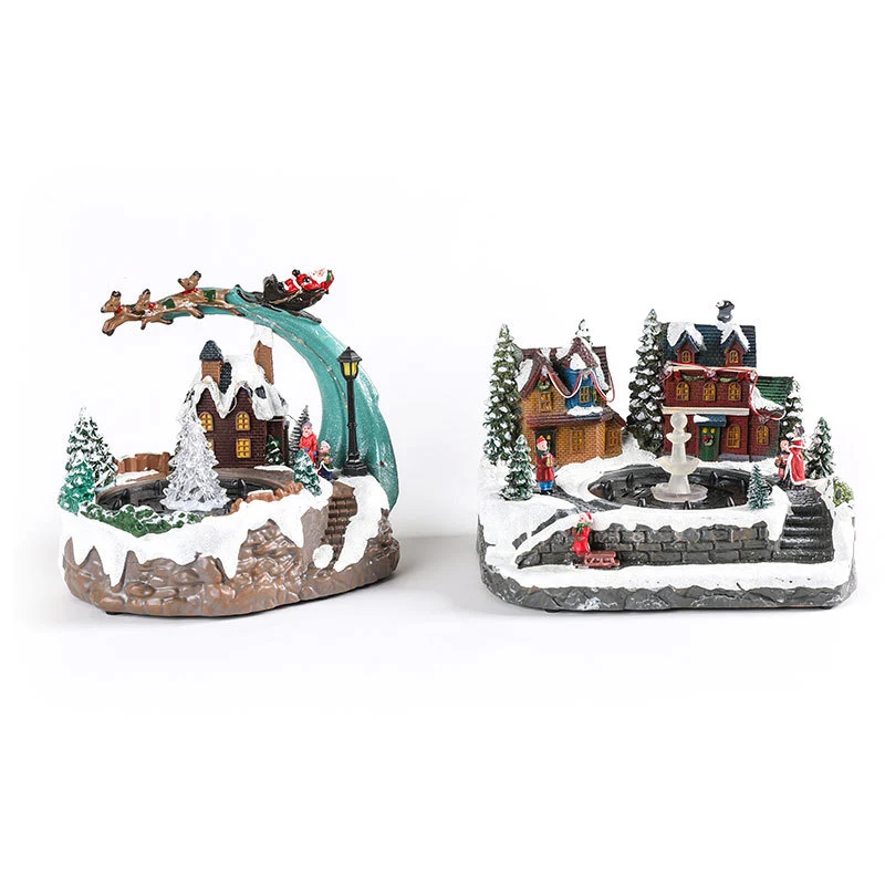LED Illuminated Winter Scene Snow Globe Stornfield