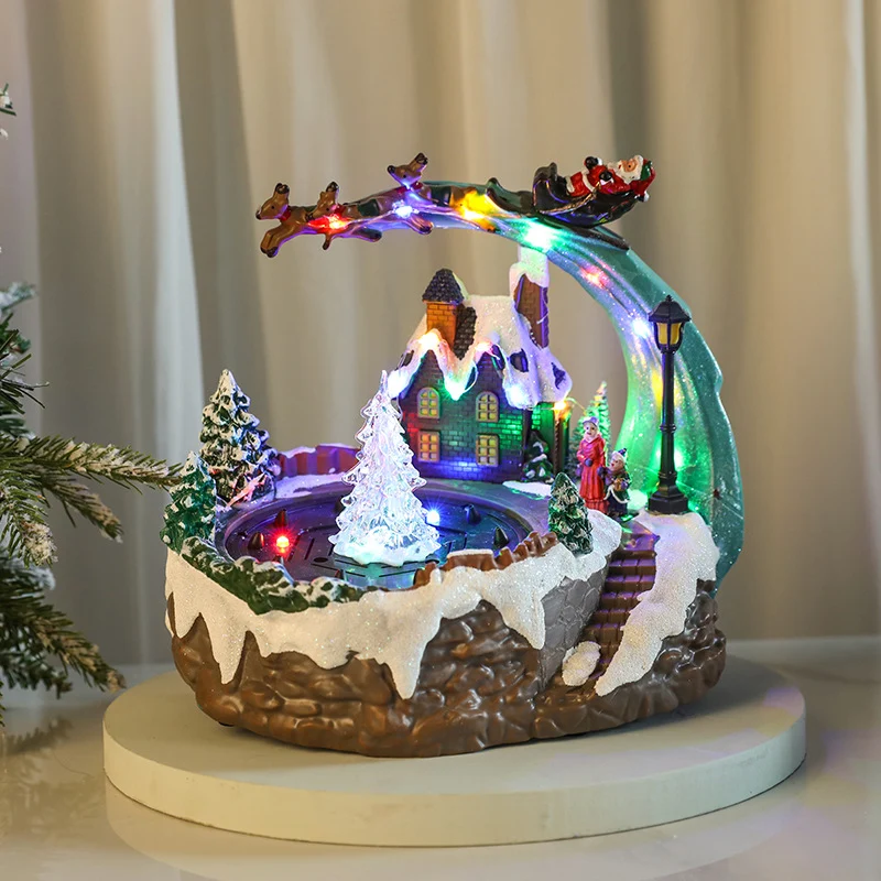 LED Illuminated Winter Scene Snow Globe Stornfield
