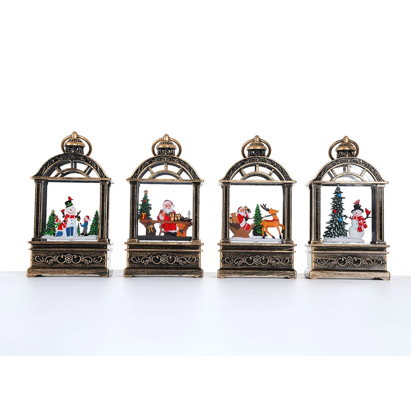 LED Illuminated Snow Globe Lantern Decoration Stornfield