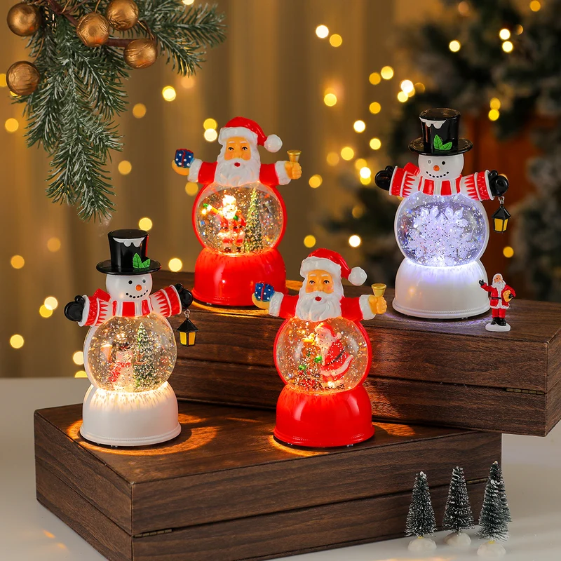 LED Illuminated Snow Globe Figurine Stornfield