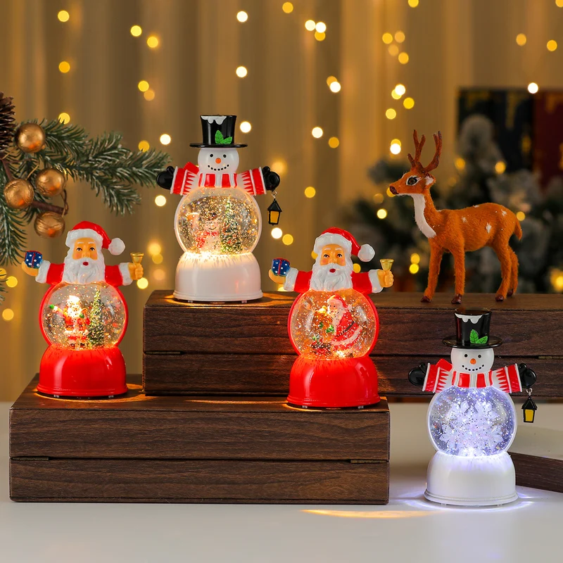 LED Illuminated Snow Globe Figurine Stornfield