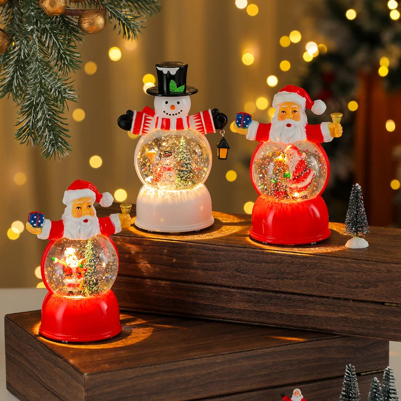 LED Illuminated Snow Globe Figurine Stornfield