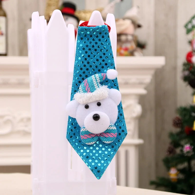 LED Illuminated Santa Tie Decoration Stornfield