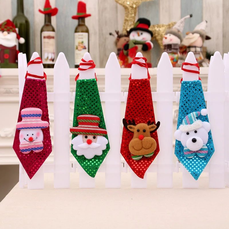 LED Illuminated Santa Tie Decoration Stornfield