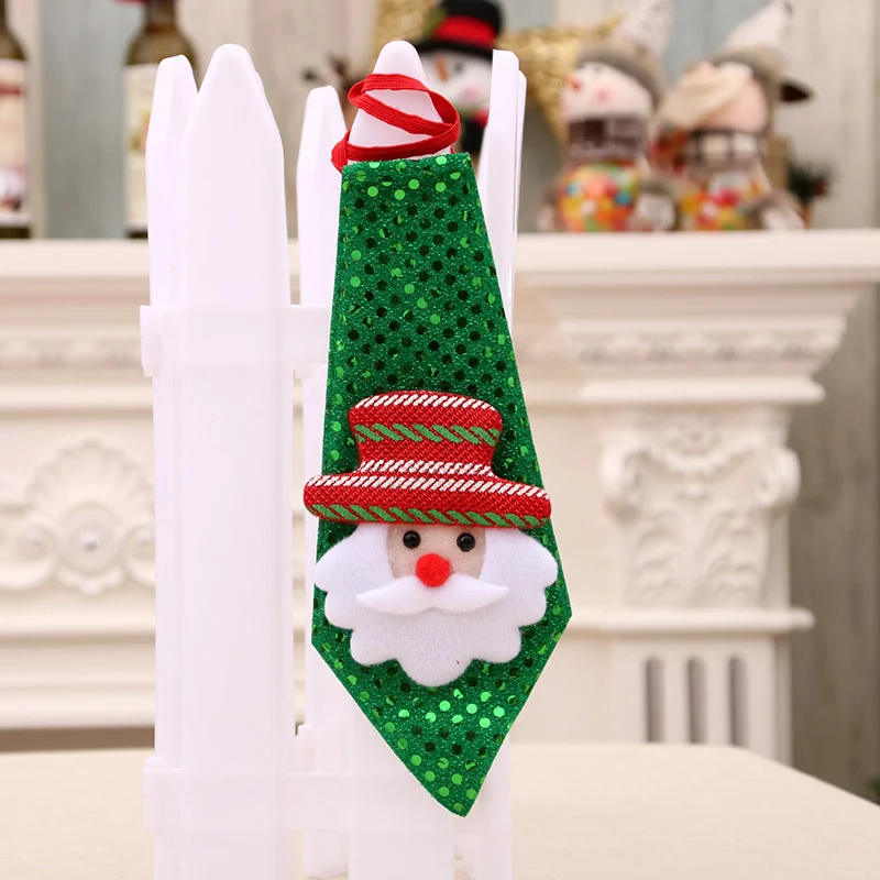 LED Illuminated Santa Tie Decoration Stornfield