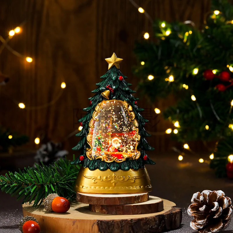 LED Illuminated Holiday Snow Globe Decoration Stornfield