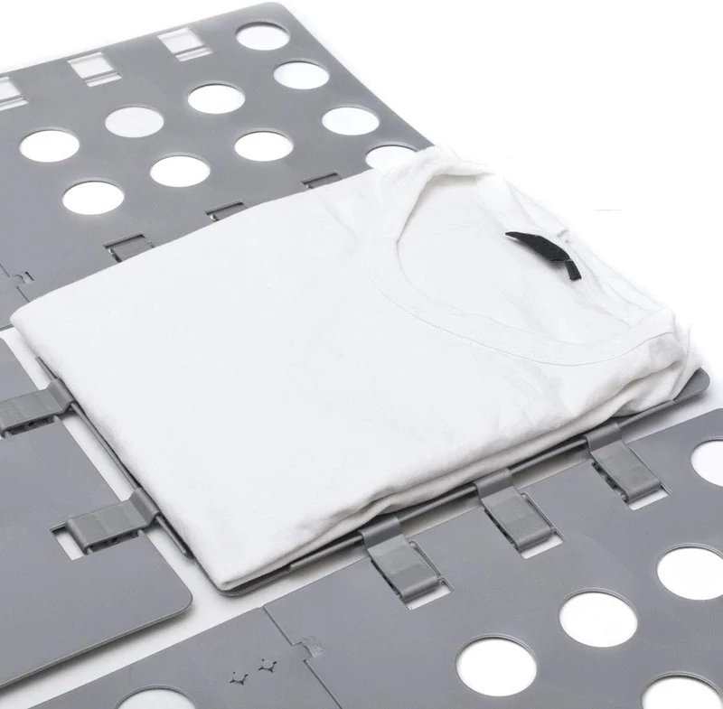 Flip&Fold Wäschefaltbrett - Profi Falthilfe für T-Shirts & Hemden