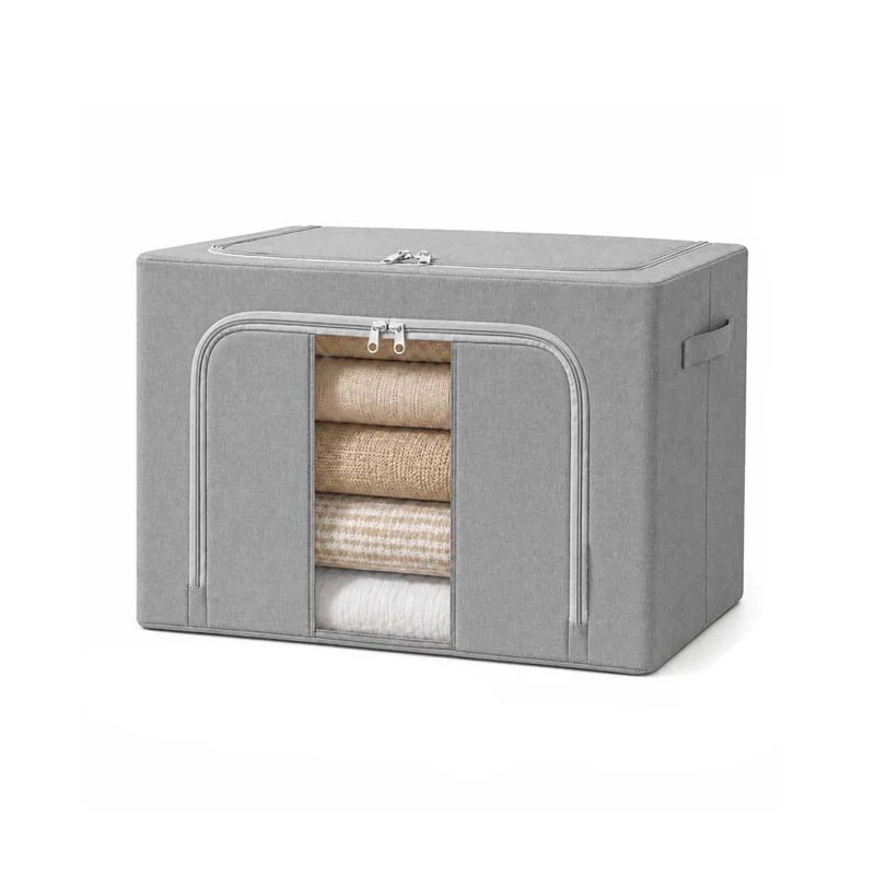 Multi-Functional Soft Fabric Storage Ottoman Stornfield