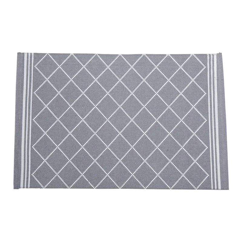 Living and entrance area mat with diamond pattern Stornfield