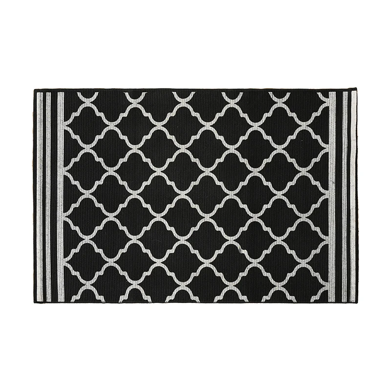 Living and entrance area mat with diamond pattern Stornfield