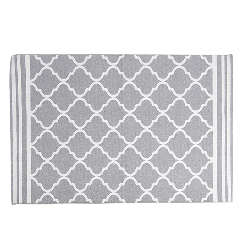 Living and entrance area mat with diamond pattern Stornfield