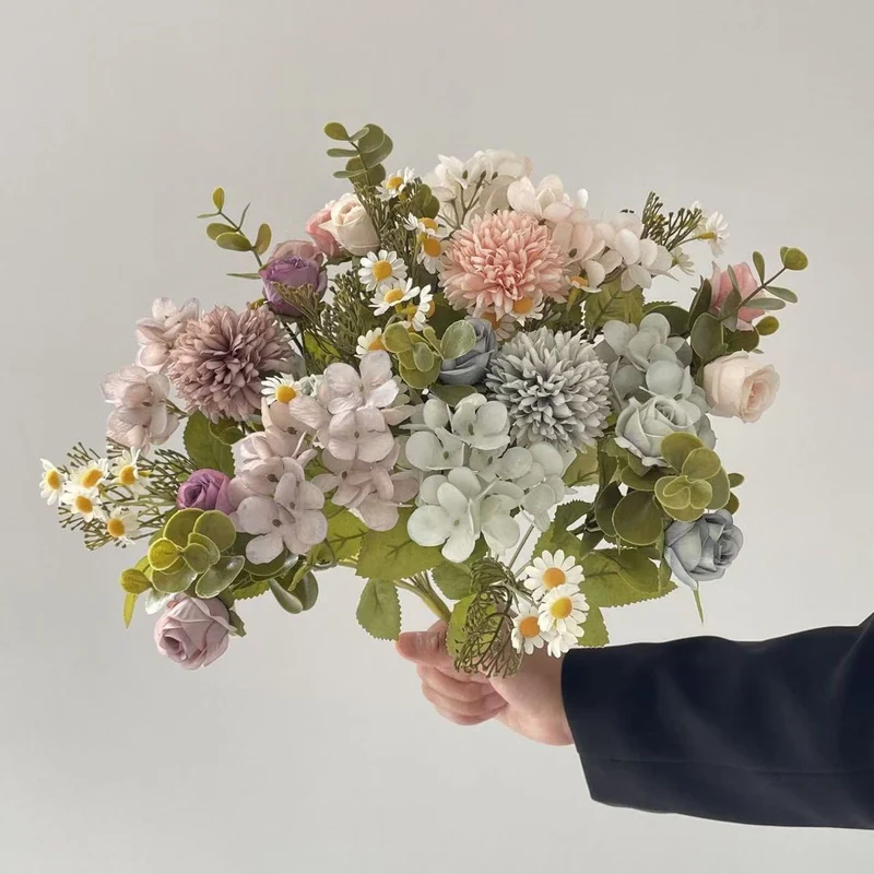 Dekorative Blumenanzeige