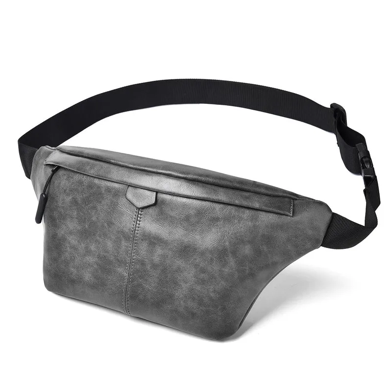 Stylische vegane Leder Bauchtasche Karnz