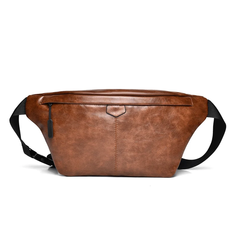 Stylische vegane Leder Bauchtasche Karnz