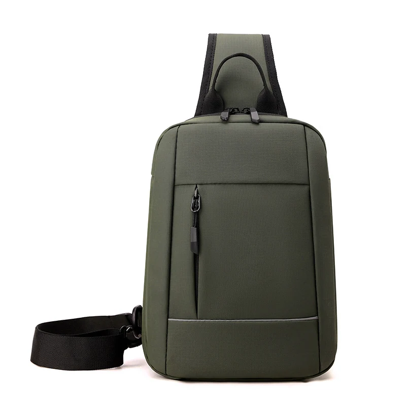 Slim-Profil Anti-Diebstahl Sling Bag Karnz