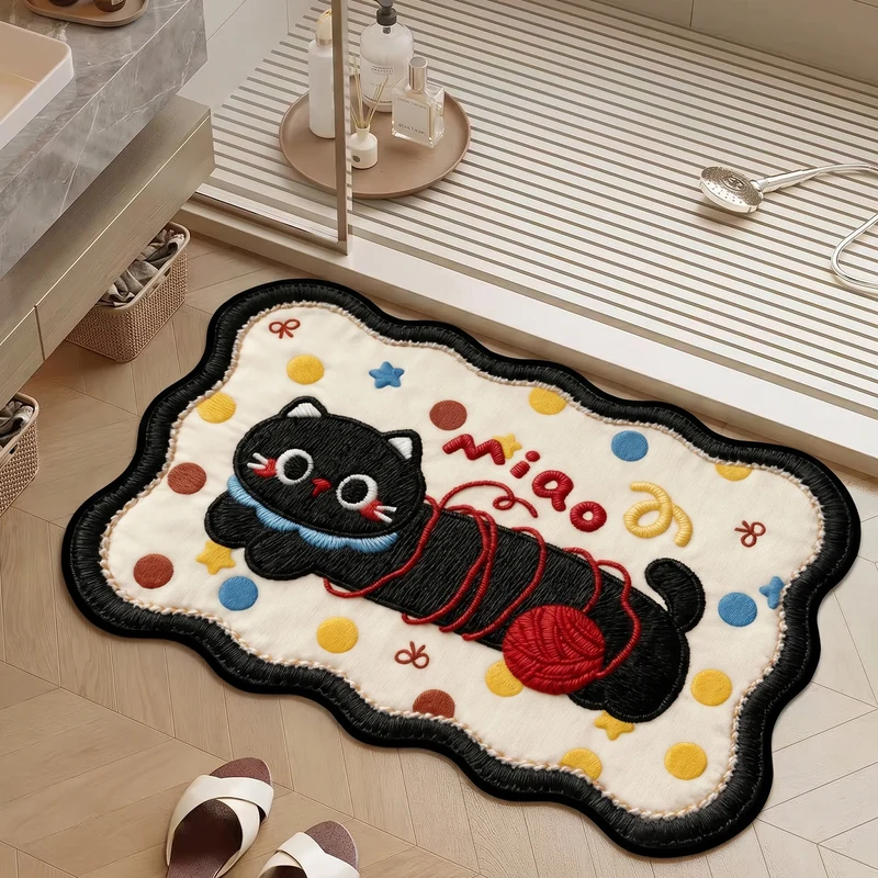 Decorative Bathroom Mat Stornfield