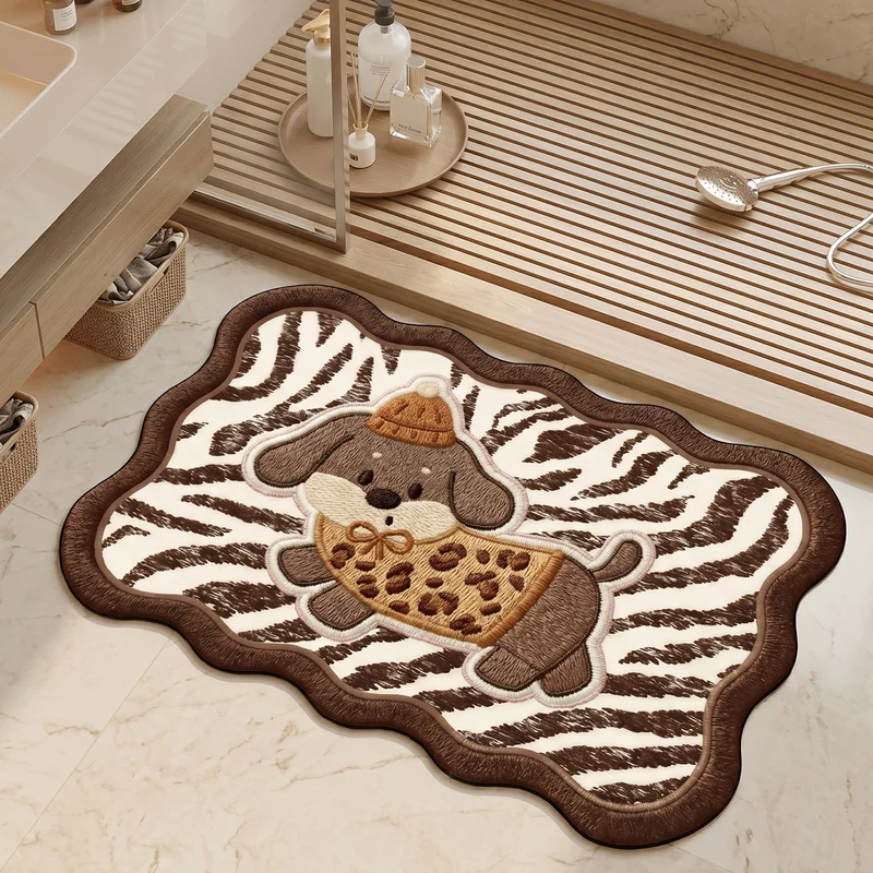 Decorative Bathroom Mat Stornfield