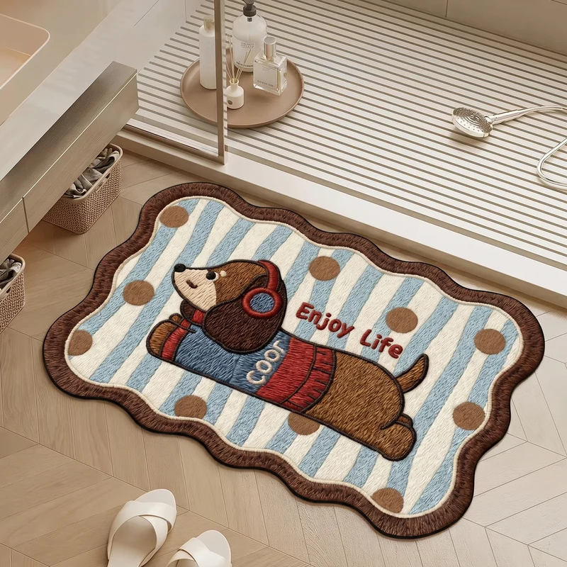Decorative Bathroom Mat Stornfield