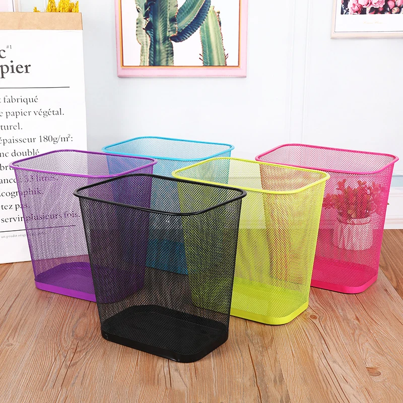 Stylish Wire Mesh Wastebasket Stornfield