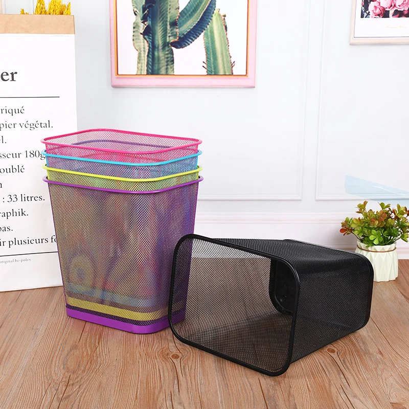 Stylish Wire Mesh Wastebasket Stornfield