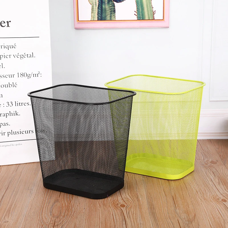 Stylish Wire Mesh Wastebasket Stornfield