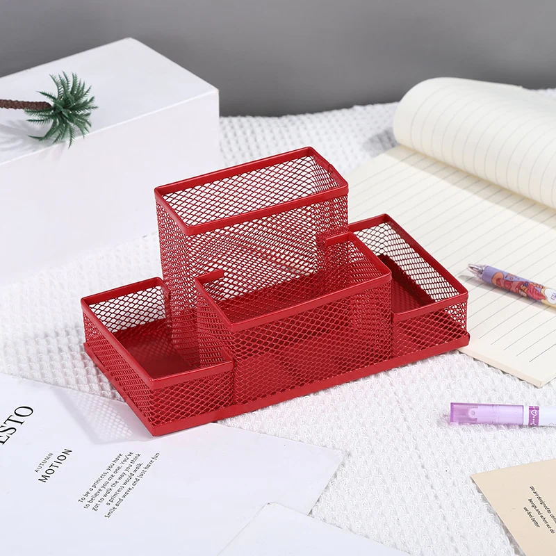 Multi-Compartment Wire Mesh Organizer Stornfield