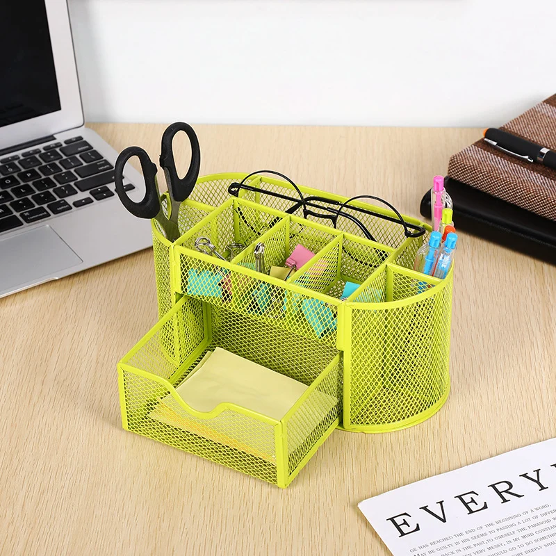 Mesh Desk Organizer with Drawer Stornfield
