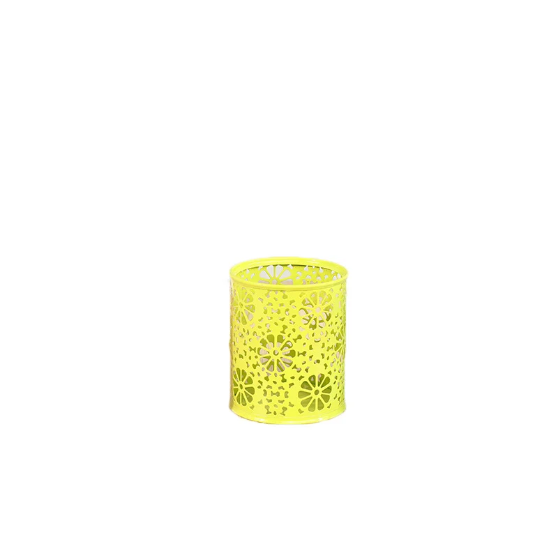 Floral Patterned Metal Desk Organizer Stornfield