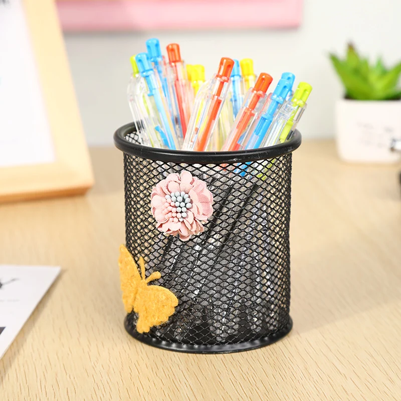 Decorative Mesh Pen Holder Stornfield