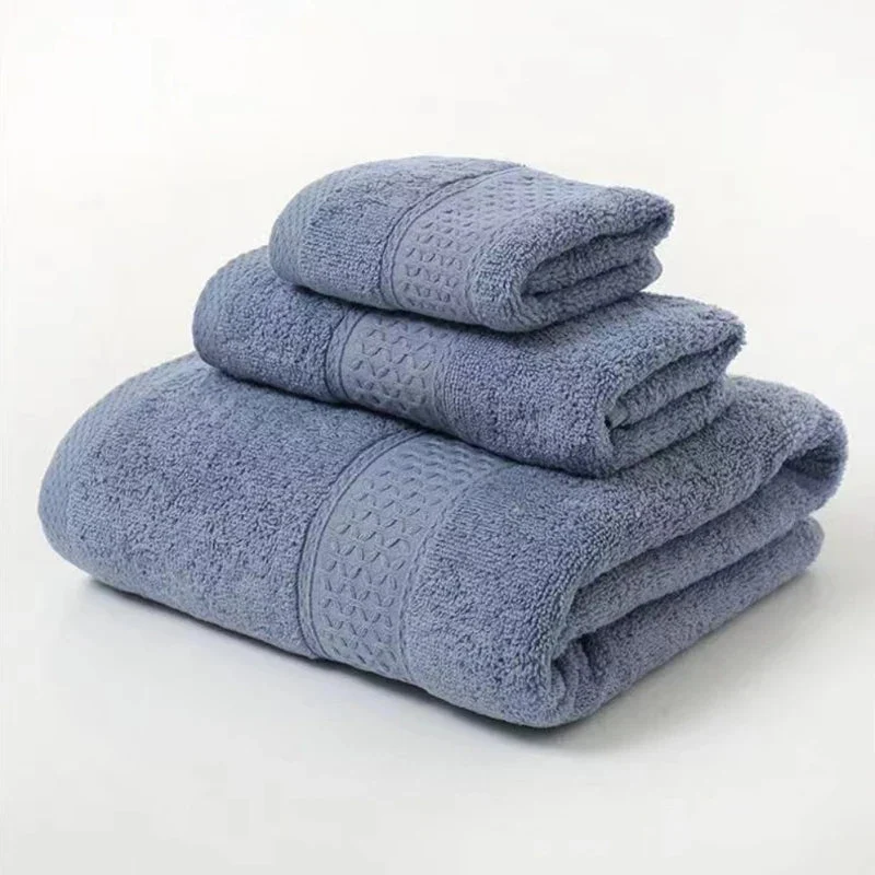 Minimalist 3-Piece Handtuchset - Ultraweiche Bio-Baumwolle in Elegantem Design