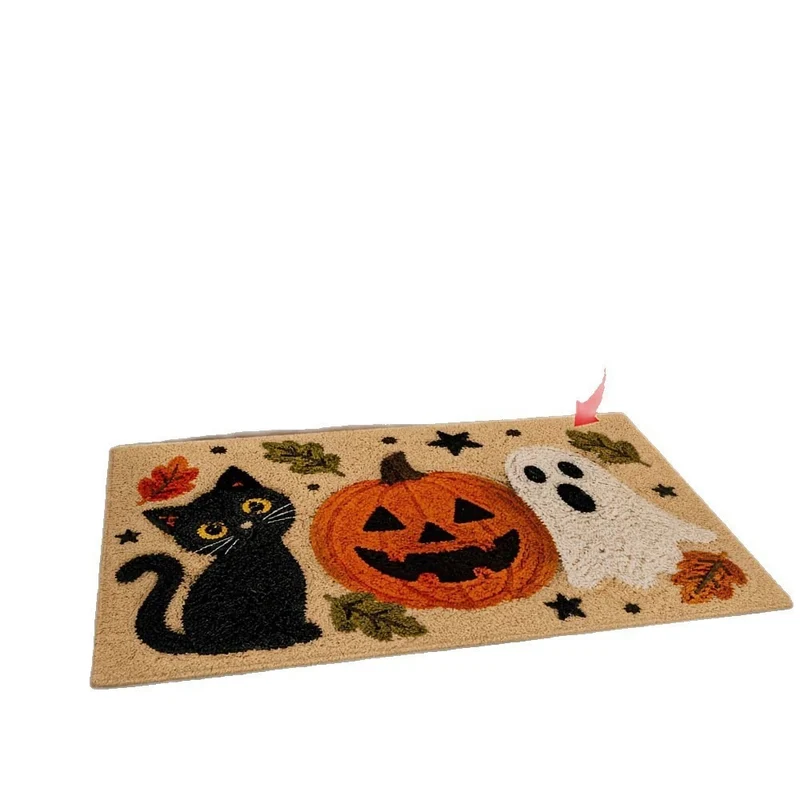 Autumn-Themed Plush Decorative Mat Stornfield