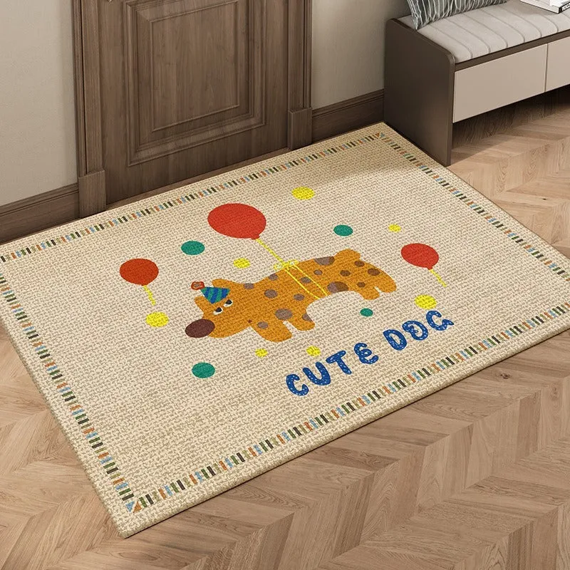 Astronaut-Themed Decorative Area Rug Stornfield