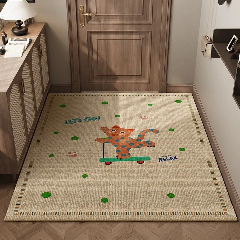 Astronaut-Themed Decorative Area Rug Stornfield