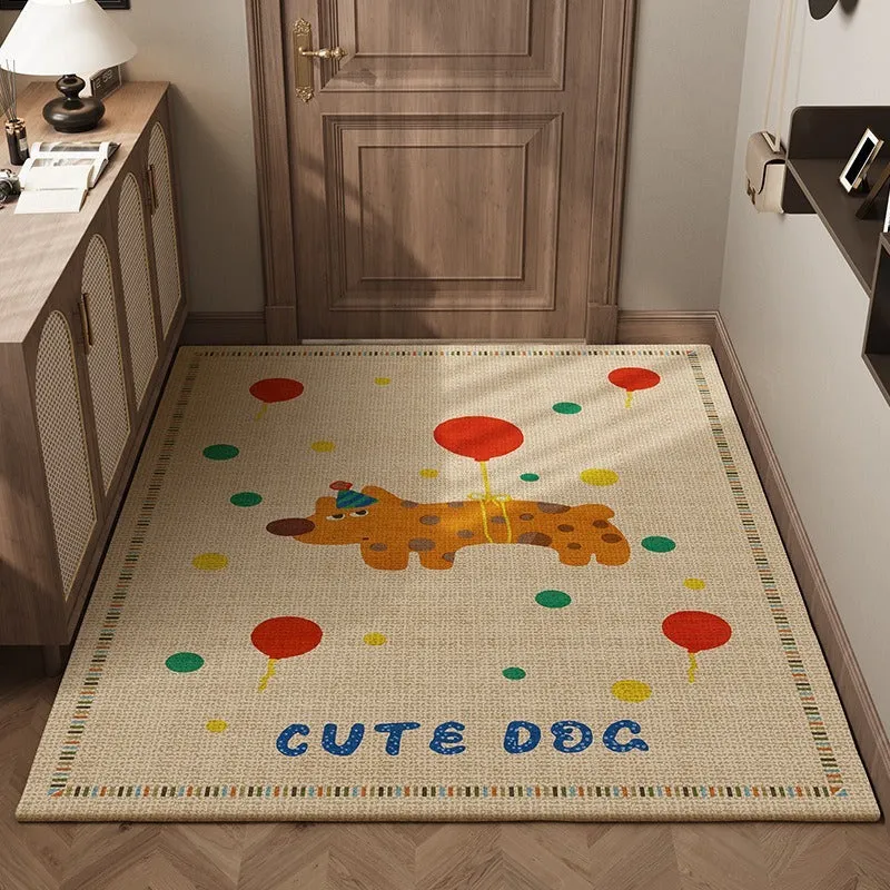 Astronaut-Themed Decorative Area Rug Stornfield