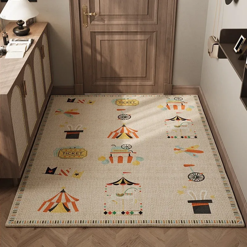 Astronaut-Themed Decorative Area Rug Stornfield