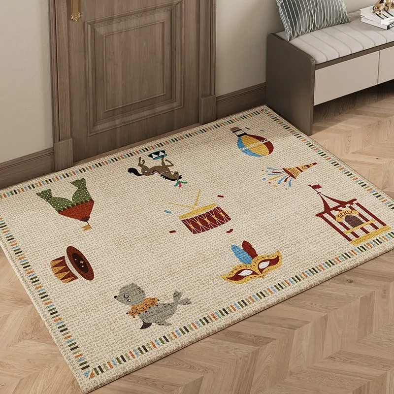 Astronaut-Themed Decorative Area Rug Stornfield