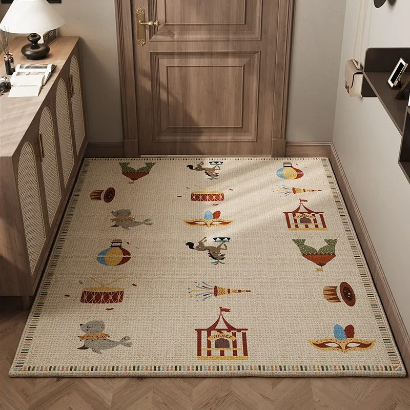 Astronaut-Themed Decorative Area Rug Stornfield