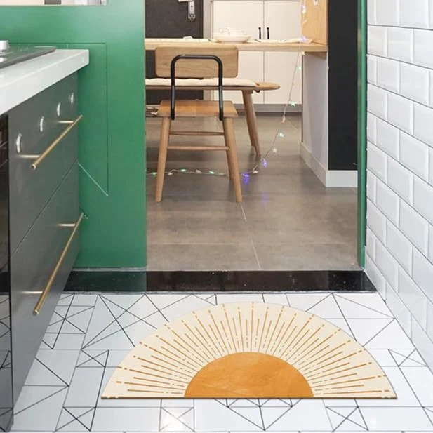 Artistic Geometric Kitchen Rug Stornfield