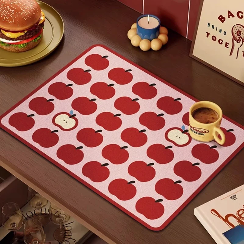Apple-Themed Kitchen Table Mat Stornfield