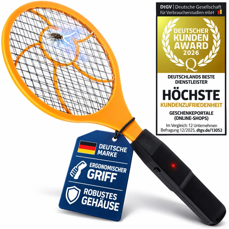 Elektrische Fliegenklatsche - Mücken- & Insektenvernichter