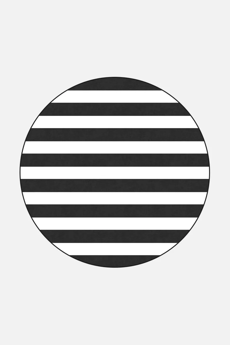 Outdoor Zebra Streifen Teppich