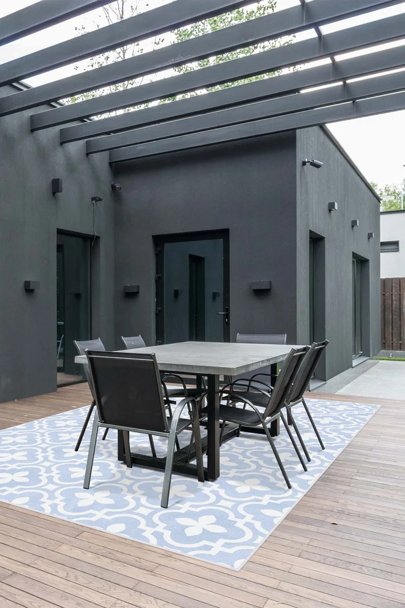 Outdoor Irene Azurit Teppich