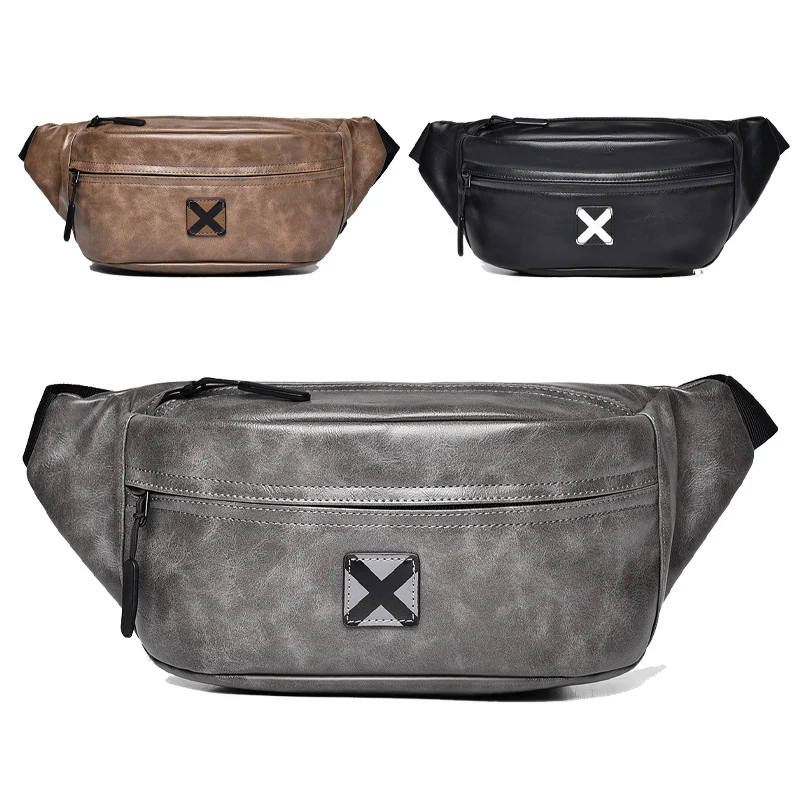 Stylische Vegane Leder Hüfttasche Karnz